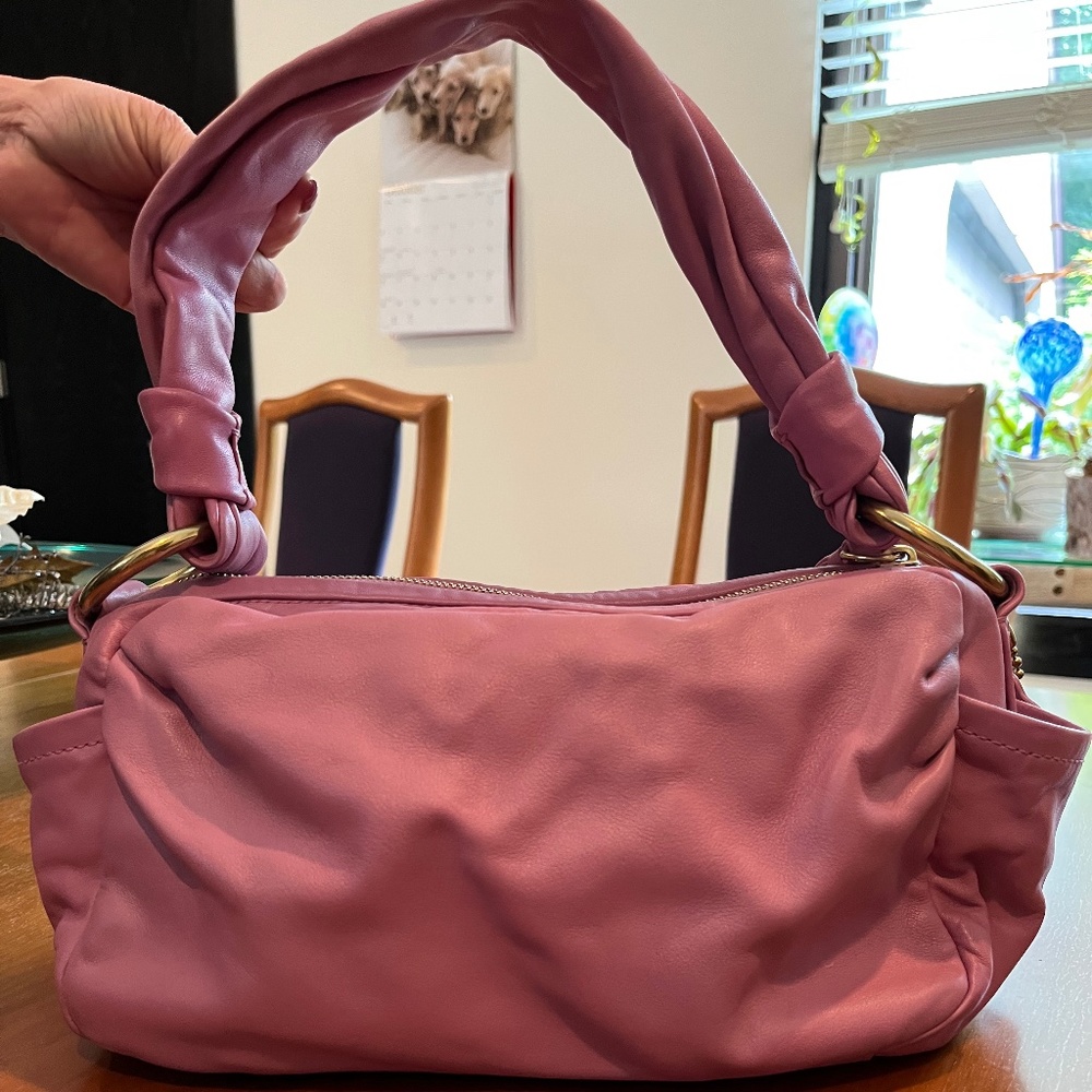 Coach Pink Shoulder Bag